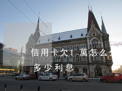 信用卡欠1萬怎么分期(欠信用卡一萬多需要多少利息)