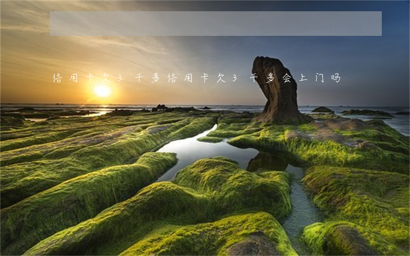 信用卡欠3千多(信用卡欠3千多会上门吗)