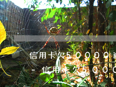 信用卡欠50000逾期六個(gè)月了-信用卡欠50000逾期六個(gè)月了怎么辦