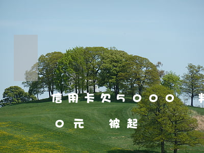 信用卡欠5000會判多久 欠信用卡5000元會被起訴嗎