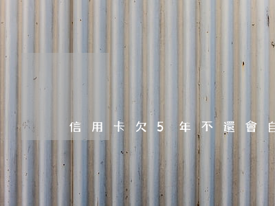 信用卡欠5年不還會自動消除嗎-