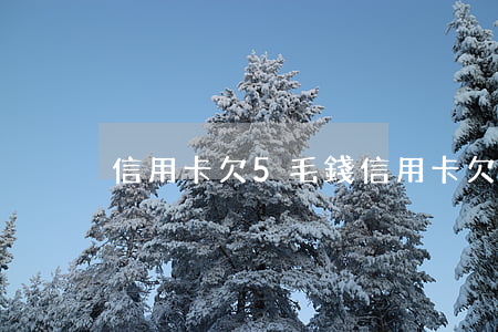 信用卡欠5毛錢(信用卡欠5毛錢)