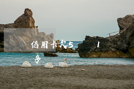 信用卡欠5萬還1萬賬單照片(欠信用卡5萬多嗎)