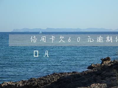 信用卡欠60元逾期 信用卡欠60元逾期六個月