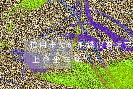 信用卡欠6毛錢沒有還完(欠信用卡6萬還不上會坐牢嗎)
