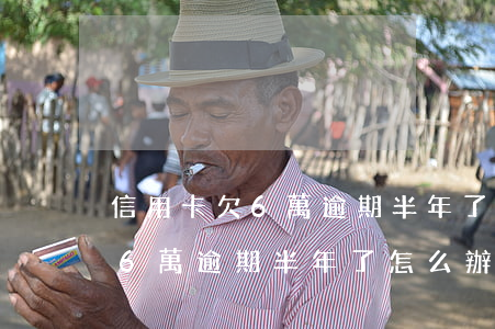 信用卡欠6萬逾期半年了怎么辦-信用卡欠6萬逾期半年了怎么辦呢