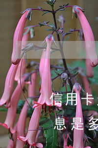 信用卡欠7万利息是多少钱(信用卡欠7万利息是多少钱啊)