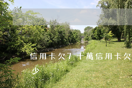 信用卡欠7十萬(信用卡欠十萬一個月利息多少)