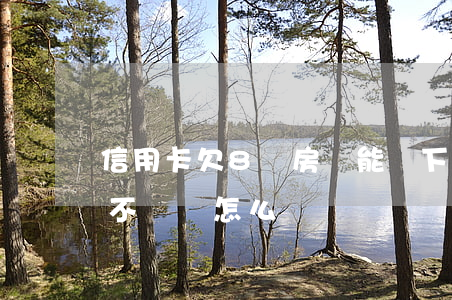 信用卡欠8萬房貸能辦下來嗎(欠8萬信用卡不還會怎么樣)
