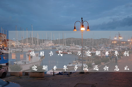 信用卡欠一万逾期半年利息(欠信用卡一万多逾期半年多没还会怎么样?)