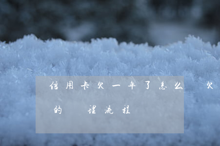 信用卡欠一年了怎么辦(欠信用卡一年多,銀行的處理流程)