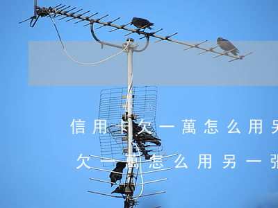 信用卡欠一萬怎么用另一張卡運作-信用卡欠一萬怎么用另一張卡運作的