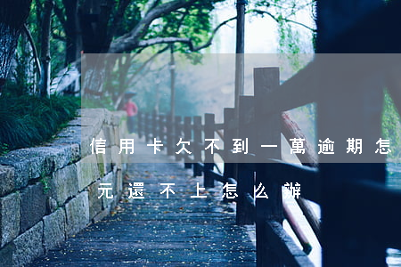 信用卡欠不到一萬逾期怎么辦(欠信用卡一萬元還不上怎么辦)