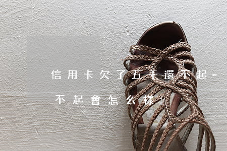 信用卡欠了五千還不起-信用卡欠了五千還不起會怎么樣