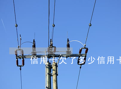 信用卡欠了多少(信用卡欠了多少錢怎么看)
