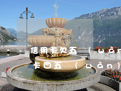 信用卡欠五萬(wàn)以上怎么辦(欠信用卡四五萬(wàn)怎么辦)