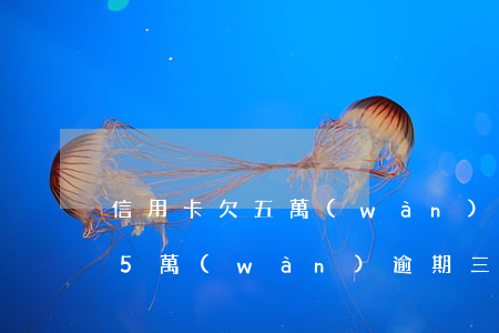 信用卡欠五萬(wàn)以上逾期(欠信用卡5萬(wàn)逾期三年)