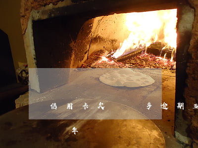 信用卡欠兩萬多逾期五年(信用卡欠5萬逾期兩年)
