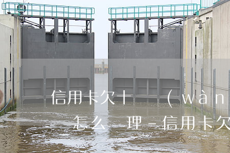 信用卡欠十幾萬(wàn)無(wú)力償還怎么處理-信用卡欠十幾萬(wàn)無(wú)力償還怎么處理呢