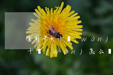信用卡欠十萬(wàn)能判幾年(欠信用卡十萬(wàn)怎么辦)