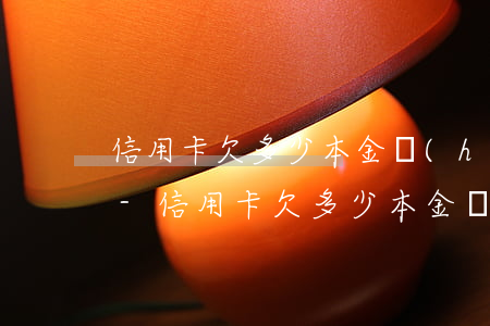 信用卡欠多少本金會(huì)被起訴立案-信用卡欠多少本金會(huì)被起訴立案呢