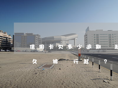 信用卡欠多少逾期會起訴銀行，信用卡逾期多久會被銀行起訴？