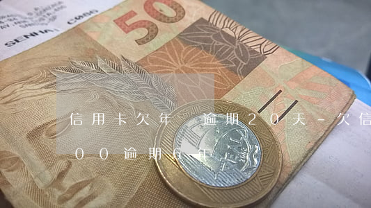 信用卡欠年費逾期20天-欠信用卡15000逾期6年