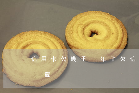 信用卡欠幾千一年了(欠信用卡6000一年沒還)