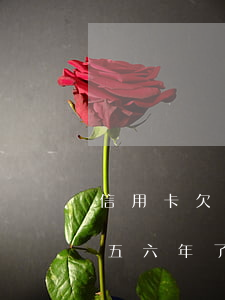 信用卡欠幾千一年多(欠銀行信用卡幾千塊錢五六年了怎么辦)
