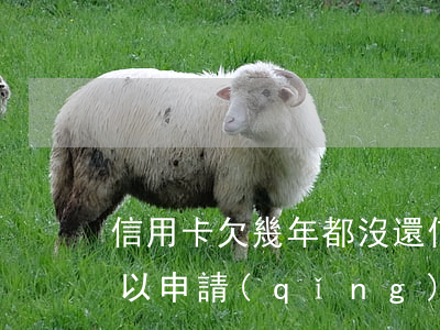 信用卡欠幾年都沒還 信用卡欠幾年沒還,還可以申請(qǐng)其它信用卡嗎
