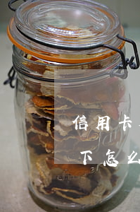 信用卡欠本金5萬以下(信用卡欠本金5萬以下怎么辦)