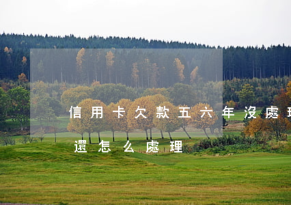 信用卡欠款五六年沒處理(信用卡欠款6年沒還怎么處理)