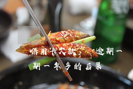 信用卡欠款兩萬逾期一個月(欠信用卡兩萬逾期一年多的后果)