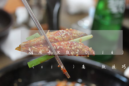信用卡欠款協(xié)商失敗 欠信用卡協(xié)商還款技巧