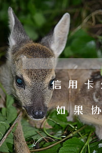 信用卡欠款去总行协商(欠信用卡去银行协商如果协商不下来会扣人吗)