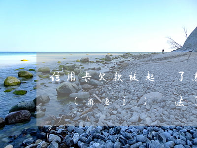 信用卡欠款被起訴了怎么辦實(shí)在沒(méi)辦法了(信用卡欠款被起訴了怎么辦實(shí)在沒(méi)辦法了)