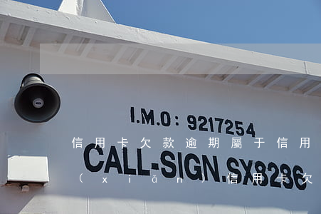 信用卡欠款逾期屬于信用風(fēng)險(xiǎn)(信用卡欠款逾期屬于信用風(fēng)險(xiǎn))