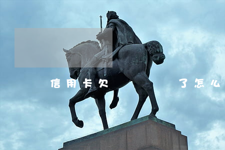 信用卡欠錢沒錢還了怎么辦(欠信用卡錢不還)