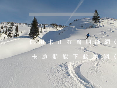 信用卡正在逾期能網(wǎng)貸嗎(信用卡逾期能下款的網(wǎng)貸)