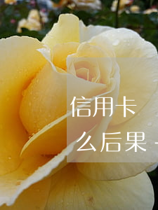 信用卡沒(méi)按銀行的要求還款有什么后果-信用卡沒(méi)按銀行的要求還款有什么后果嗎