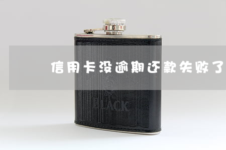 信用卡没逾期还款失败了