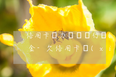 信用卡無力償還銀行協(xié)商只還本金-欠信用卡協(xié)商還本金