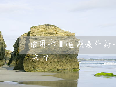信用卡無逾期意外封卡 信用卡無逾期意外封卡了