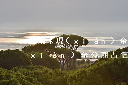 信用卡現(xiàn)金分期免息嗎-現(xiàn)金分期占信用卡額度嗎