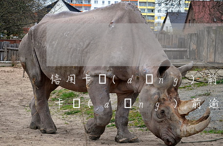 信用卡當(dāng)前逾期如何消除(信用卡當(dāng)前逾期怎么辦)