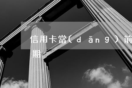 信用卡當(dāng)前逾期更新(“信用卡逾期”)