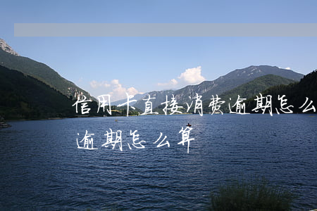 信用卡直接消费逾期怎么算(信用卡直接消费逾期怎么算)