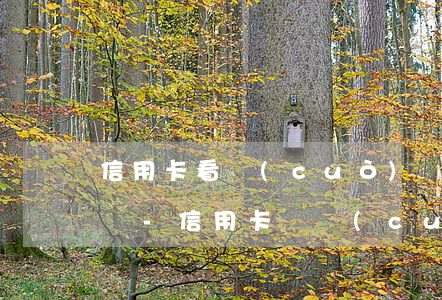 信用卡看錯(cuò)還款金額造成逾期咋辦-信用卡 還錯(cuò)卡