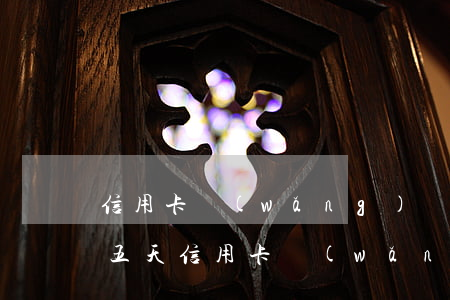 信用卡網(wǎng)貸20年2月份逾期五天（信用卡網(wǎng)貸20年2月份逾期）
