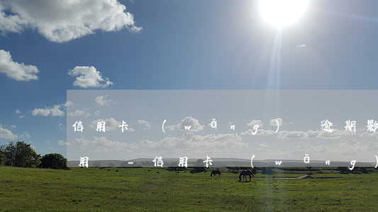 信用卡網(wǎng)貸逾期影響便民卡使用嗎-信用卡網(wǎng)貸逾期影響便民卡使用嗎知乎